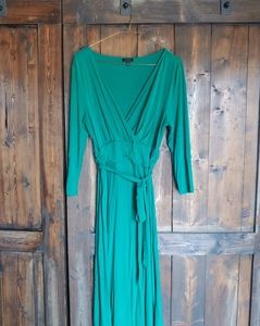 Green Talbot's Wrap Dress